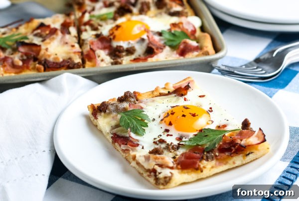 Easy Breakfast Pizza (Gluten-Free)