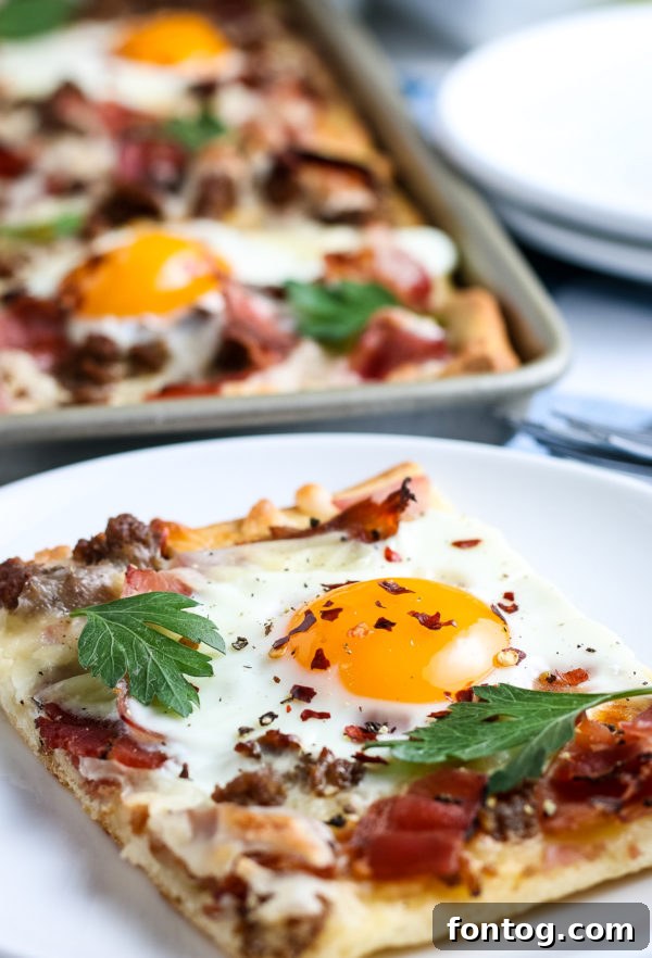 Easy Breakfast Pizza (Gluten-Free)