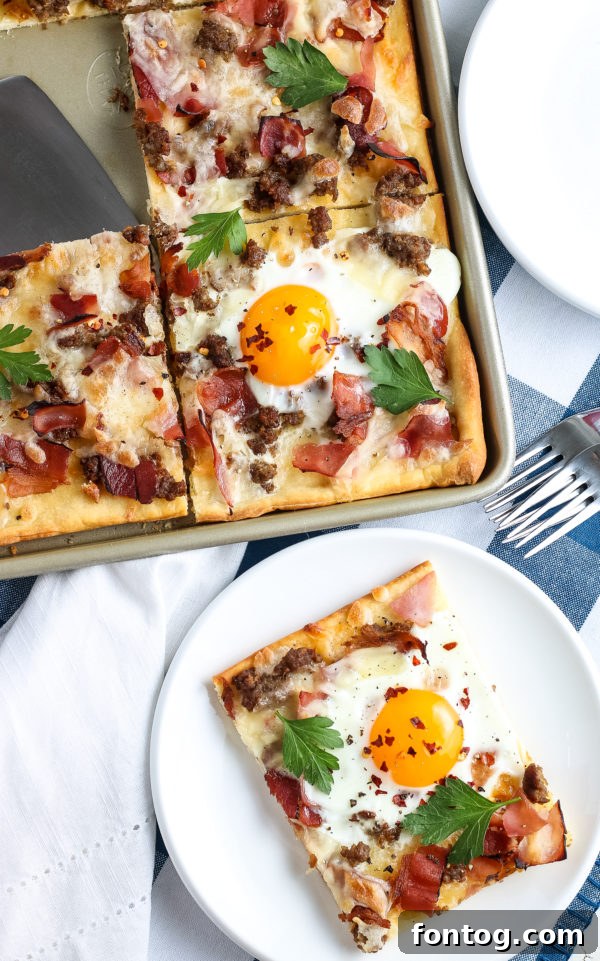 Easy Breakfast Pizza (Gluten-Free)