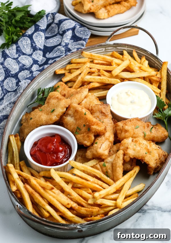 Crispy Gluten-Free Fish and Chips, a perfect family meal