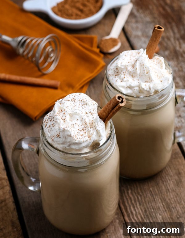 Crafting Your Perfect Pumpkin Spice Latte 2 Classic Homemade Pumpkin Spice Latte served in a glass mug
