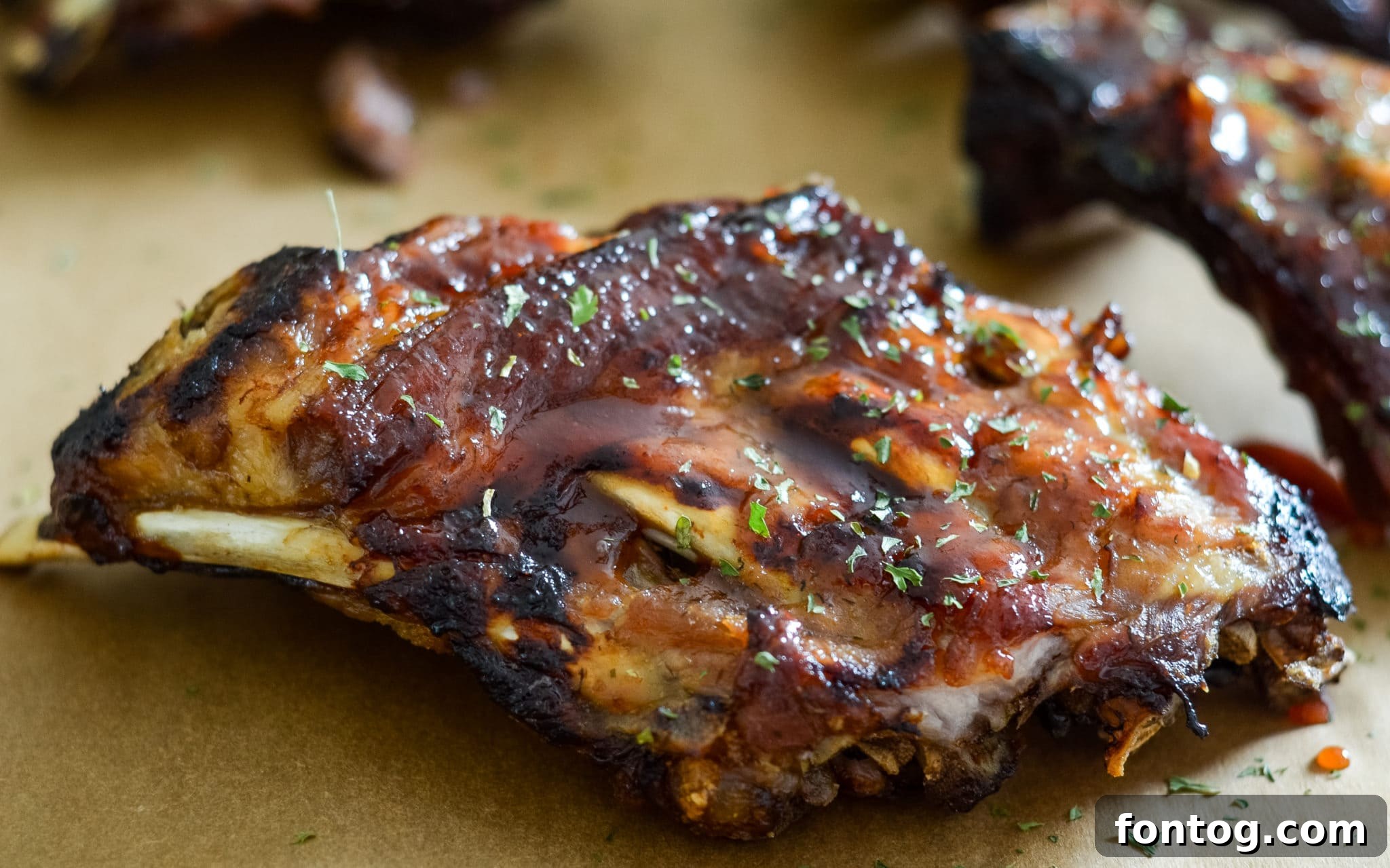 Ninja Foodi Maple Glazed Ribs