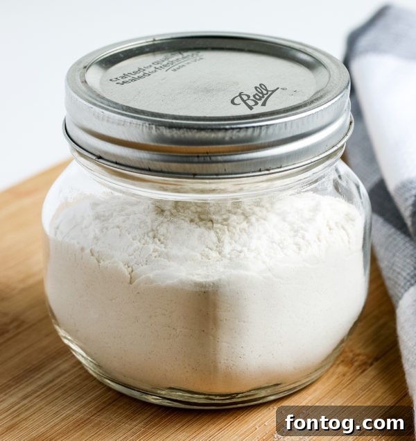 A stack of golden brown Gluten-Free Homemade Pancakes