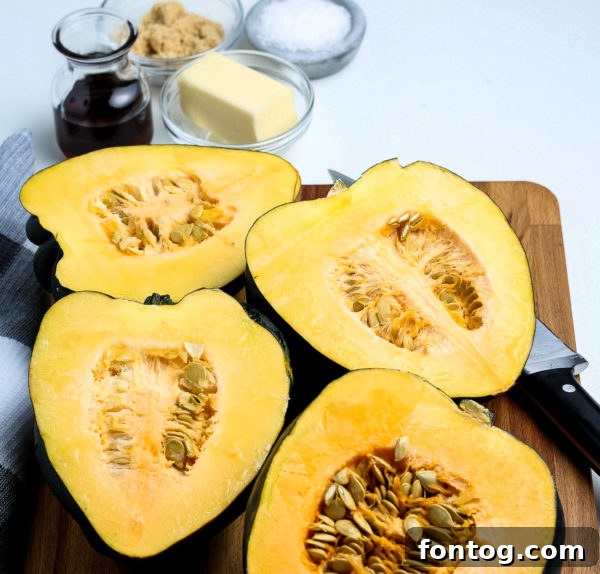 Sweet and Savory Roasted Acorn Squash 4 Roasted Acorn Squash