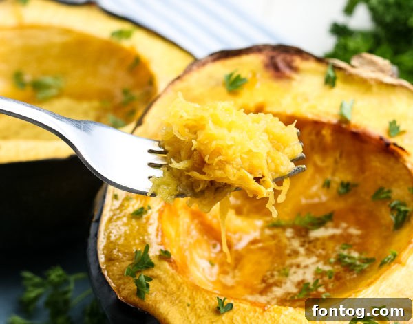 Sweet and Savory Roasted Acorn Squash 8 Roasted Acorn Squash