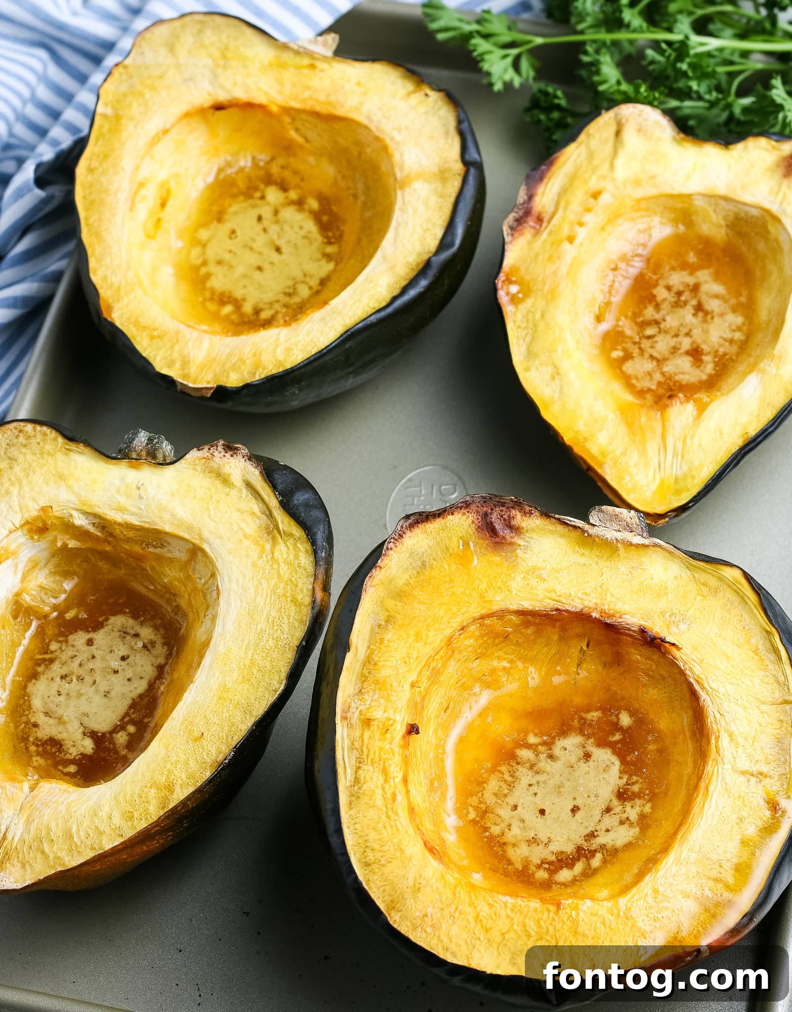 Sweet and Savory Roasted Acorn Squash 9 Roasted Acorn Squash