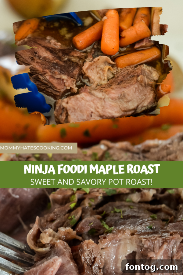 Ninja Foodi Fall-Apart Maple Roast 7 Ninja Foodi Maple Roast (Pressure Cooker)