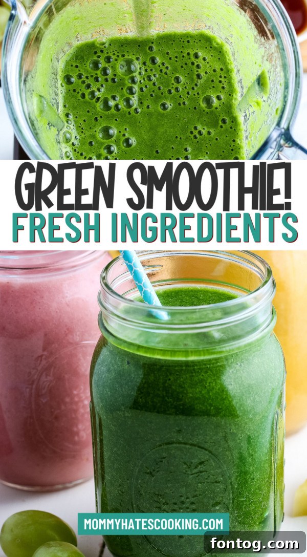 Vibrant Green Smoothie Made Simple 10 easy green smoothie recipe
