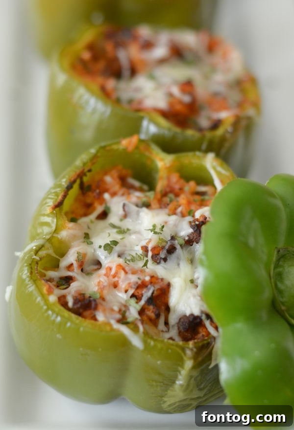 Our Weekly Meal Lineup: Starting November 1st 2 Delicious and healthy stuffed peppers, perfect for a weekly meal plan.