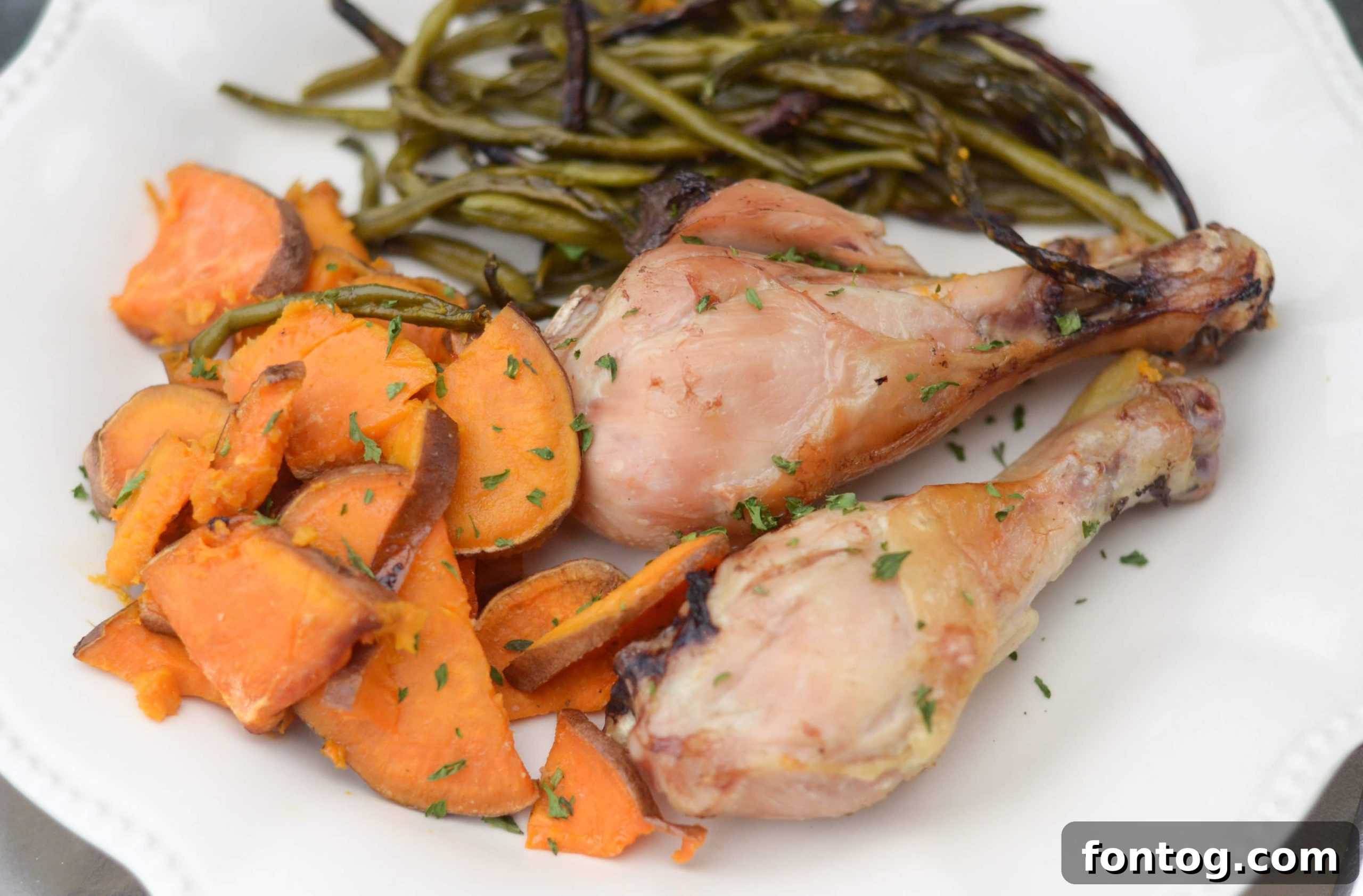 Sheet Pan Rosemary Chicken - a simple, one-pan meal perfect for busy weeknights