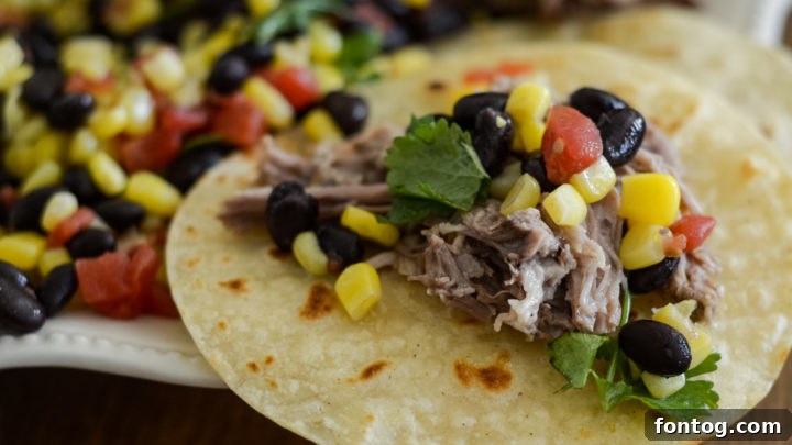 Flavorful Ninja Foodi Pork Carnitas, tender and crispy, perfect for tacos, bowls, or sandwiches. Naturally gluten-free for a delicious meal.