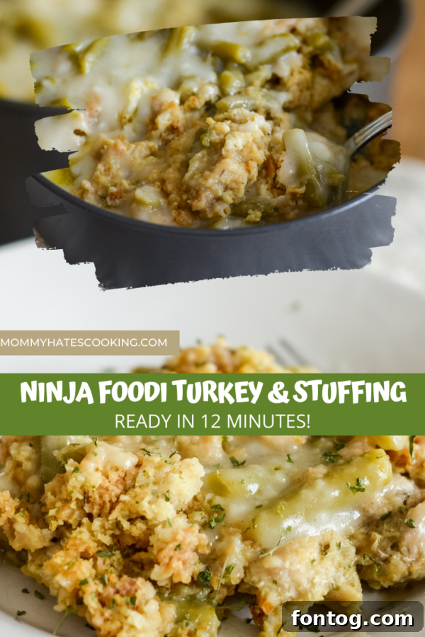 Ninja Foodi Perfect One-Pot Turkey and Stuffing 8 Ninja Foodi Turkey and Stuffing