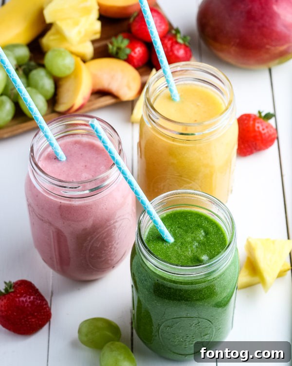 Peach Mango Smoothie