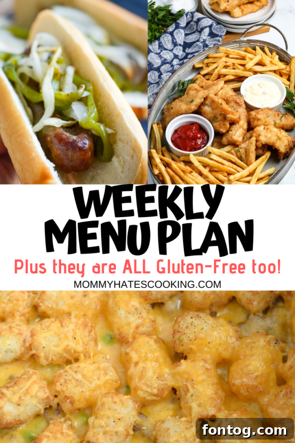Weekly Menu Guide: January 31st Edition 11 A beautifully organized weekly menu plan with diverse recipes for a healthy and enjoyable week