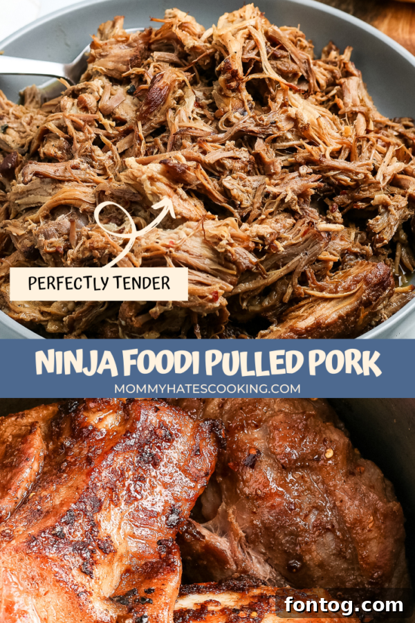 ninja foodi pulled pork