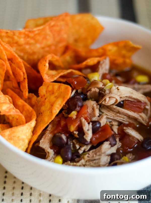 Ninja Foodi Chicken Taco Soup (Gluten-Free)