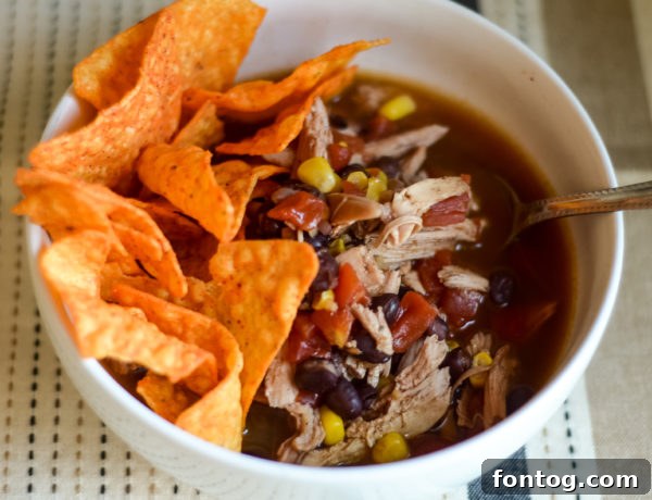 Ninja Foodi Chicken Taco Soup (Gluten-Free)