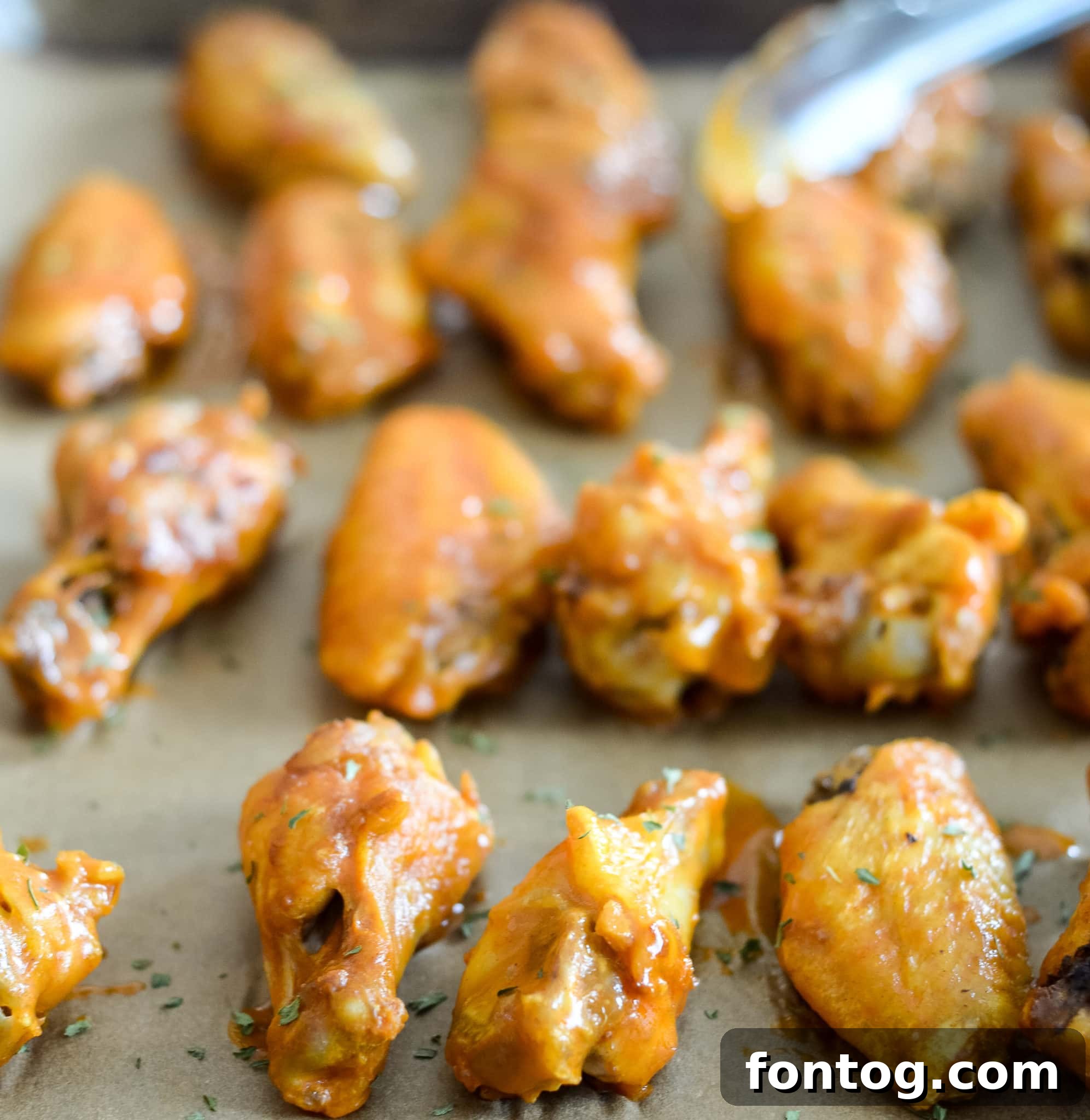 Crispy Air Fryer Buffalo Wings