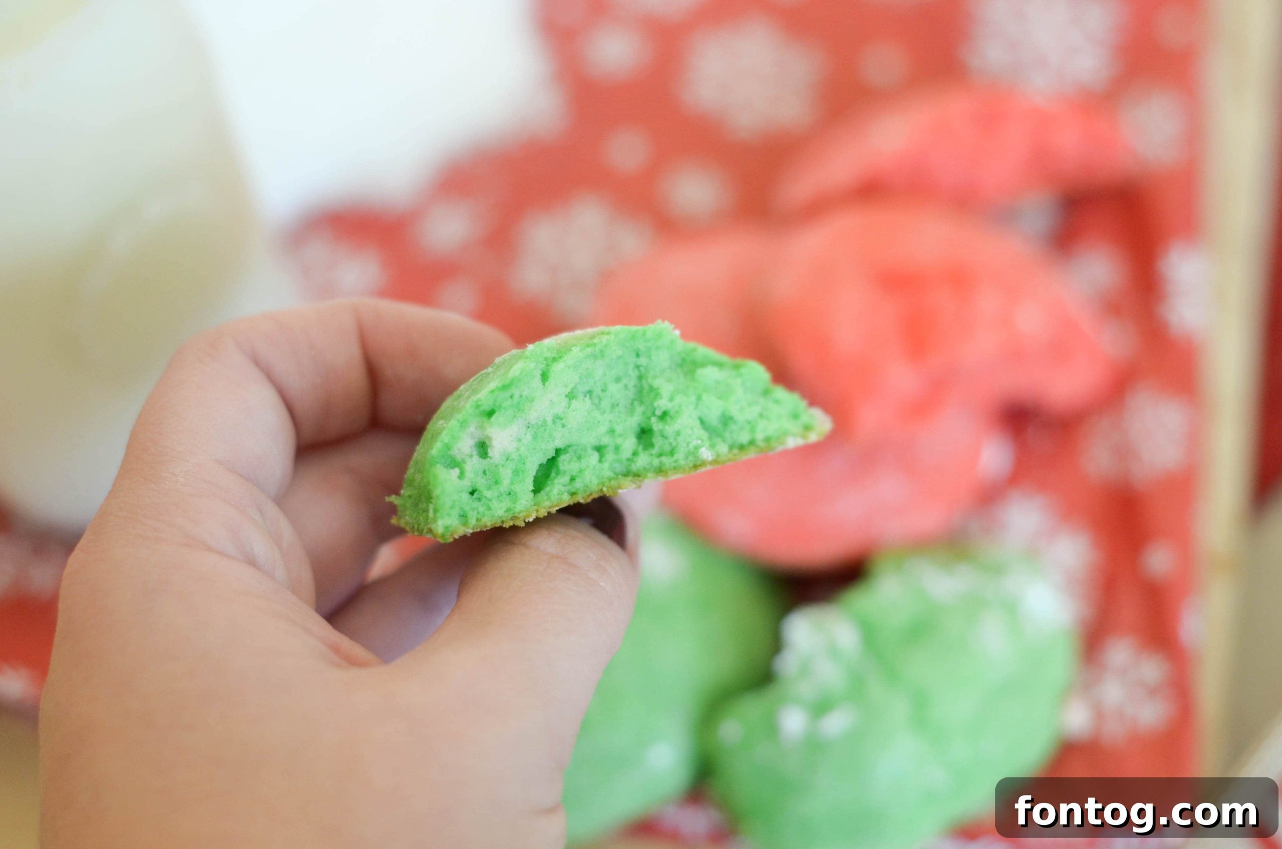 White Chocolate Christmas Cookies