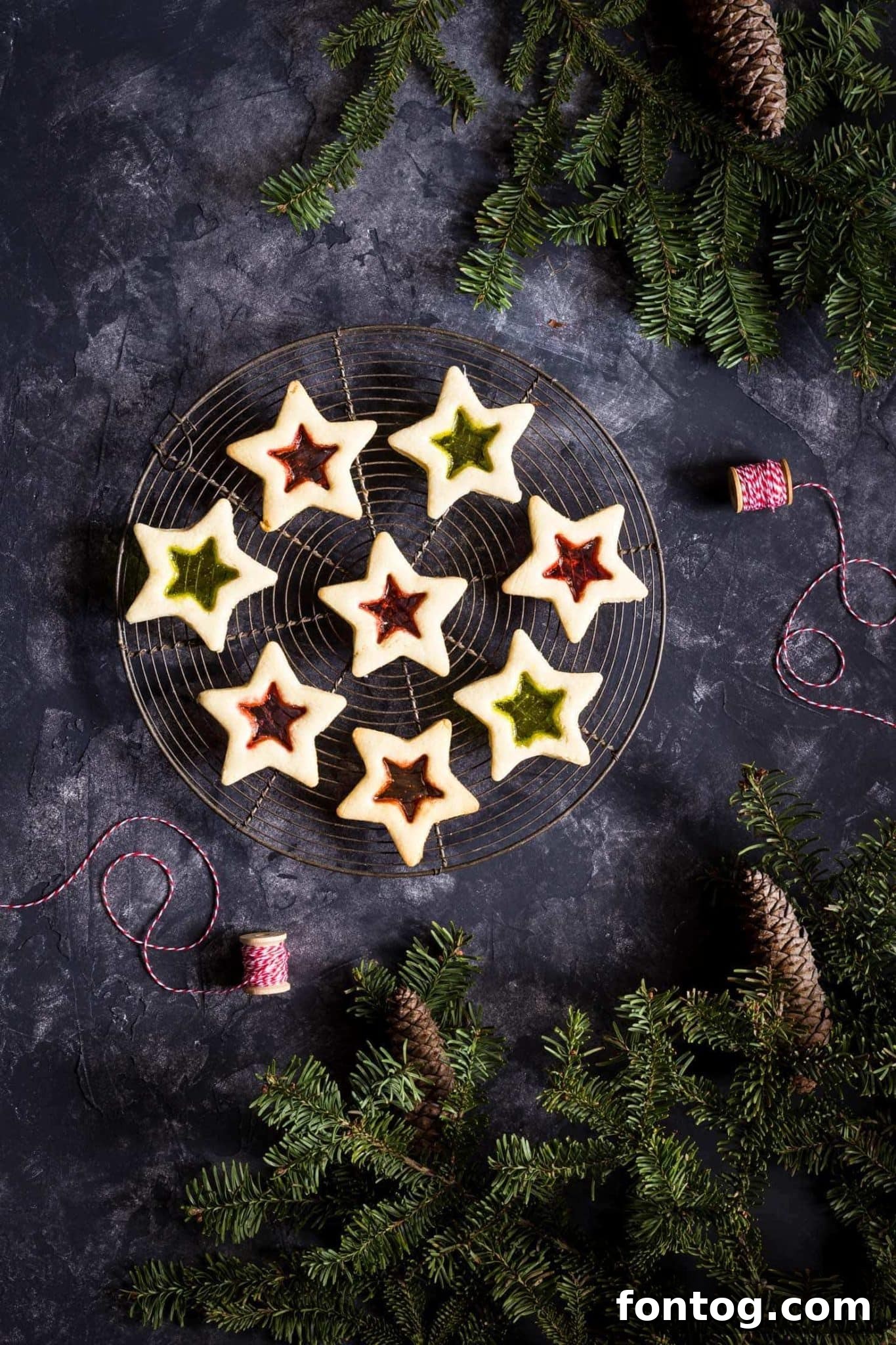 Gluten Free Stained Glass Cookies