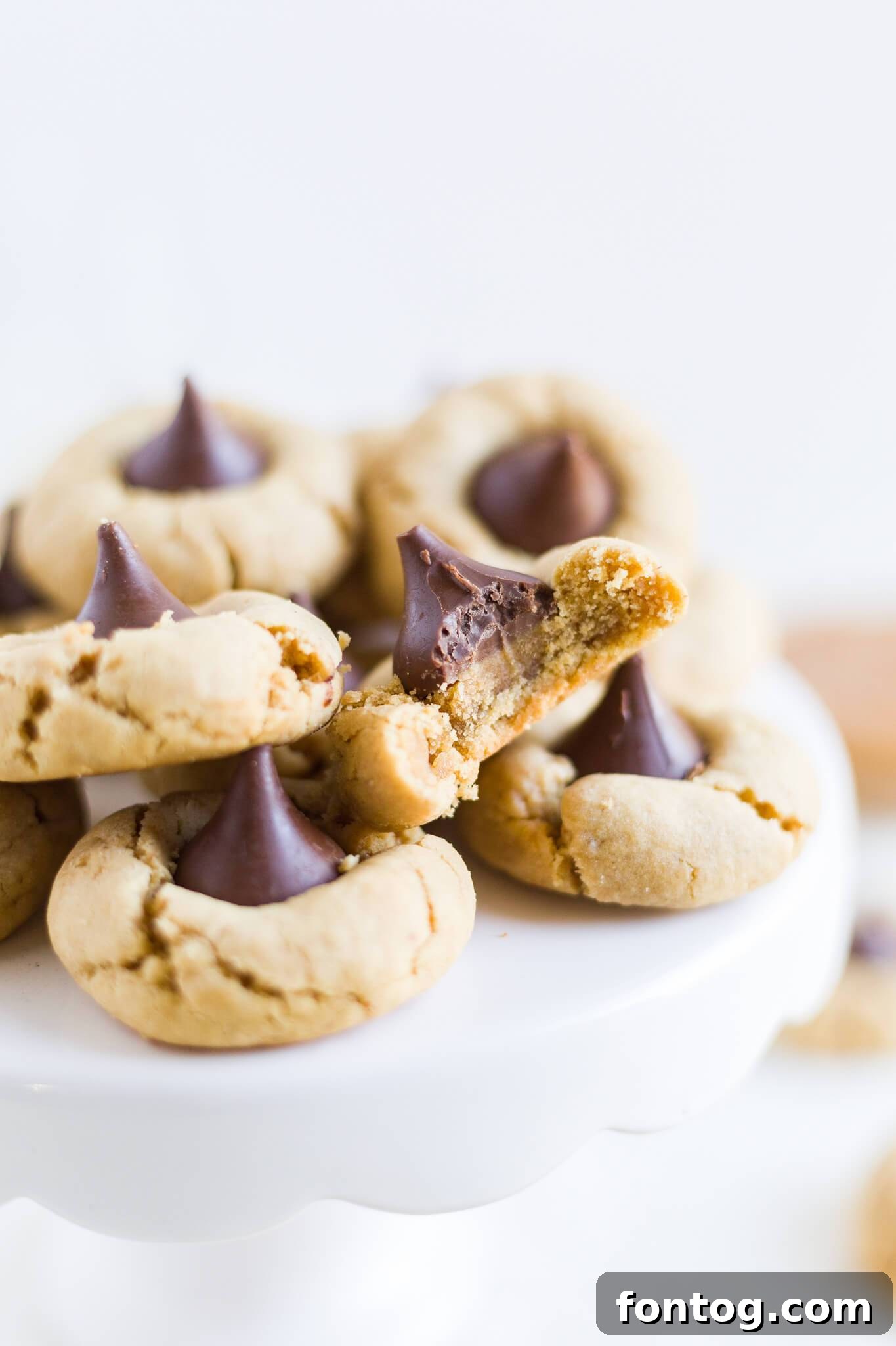 Gluten Free Peanut Butter Blossoms