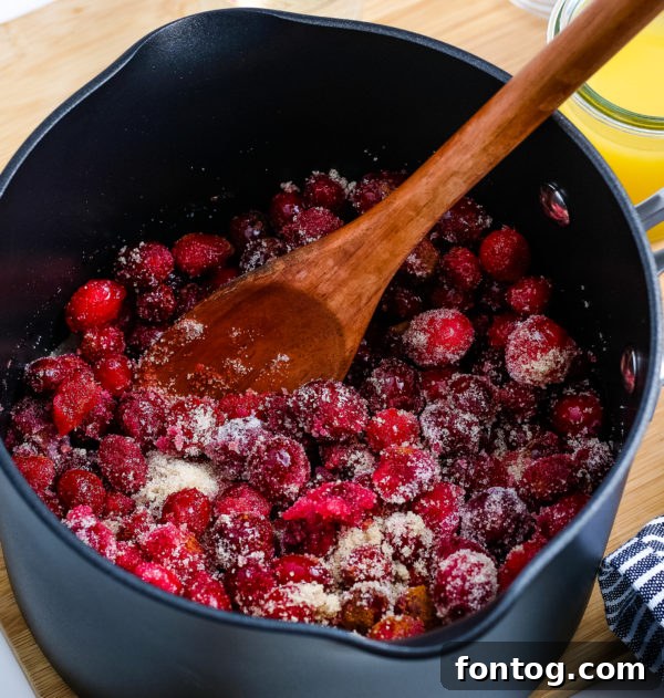 Homemade Cranberry Sauce (Gluten-Free)