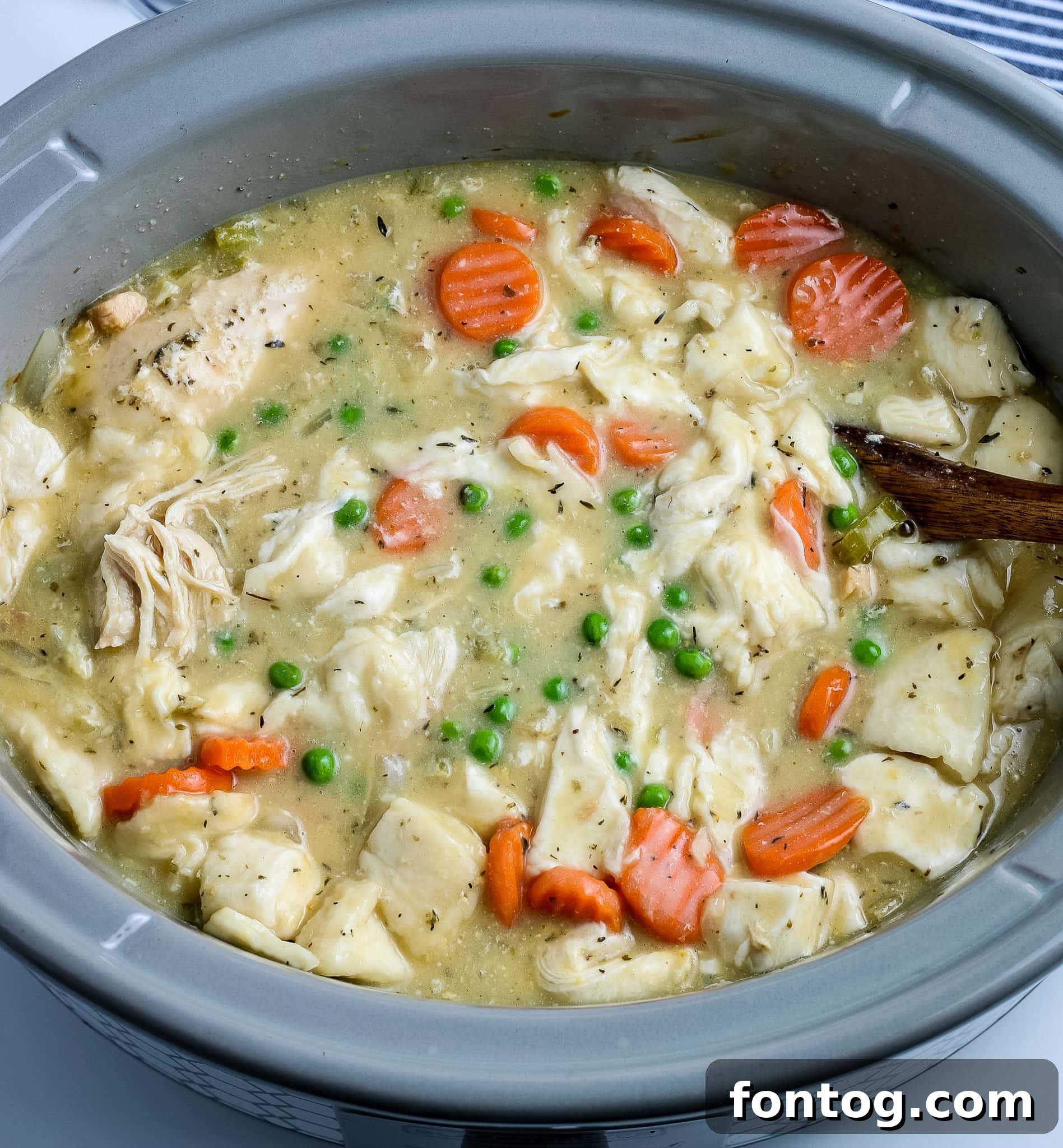 Crockpot Chicken and Dumplings