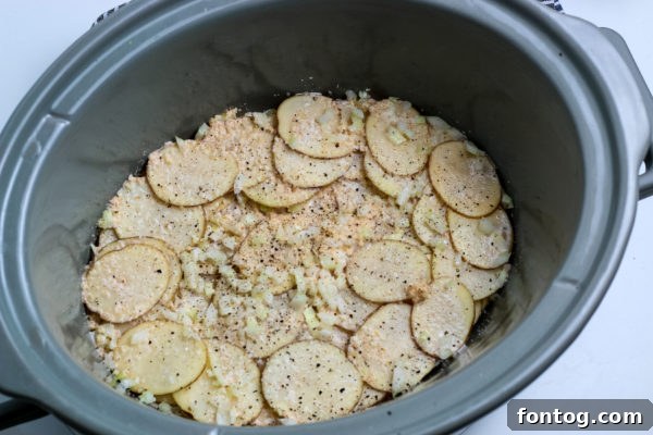 crockpot scalloped potatoes