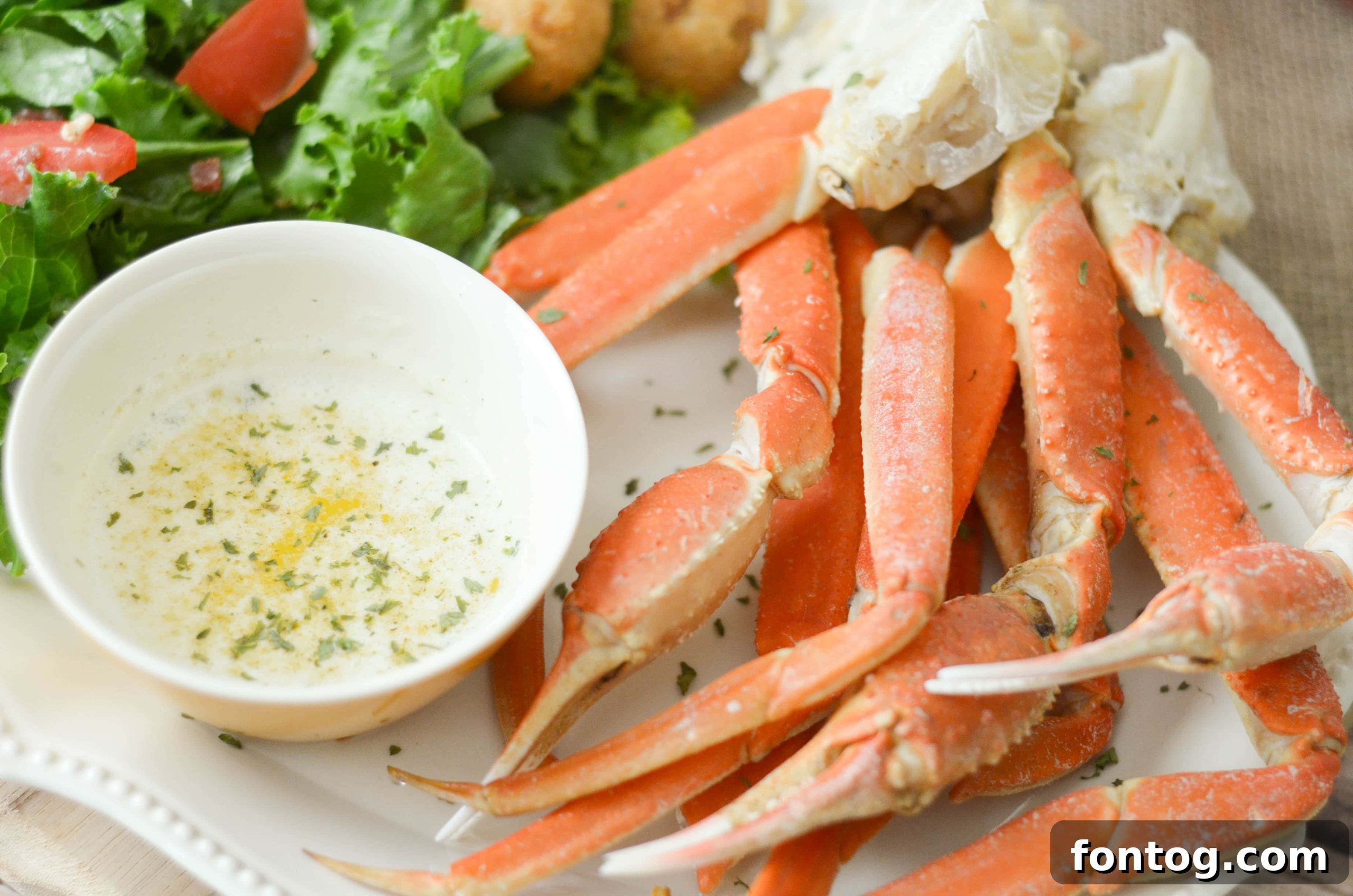 February 7th Weekly Meal Guide 2 Delicious Snow Crab Legs with Garlic Butter