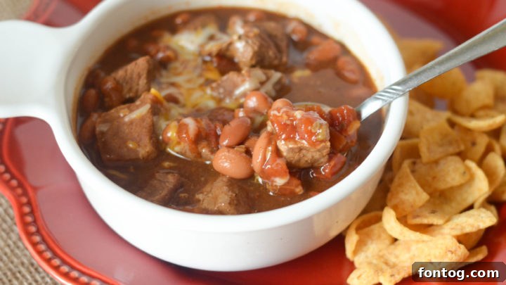 Slow Cooker Chili Beef Stew
