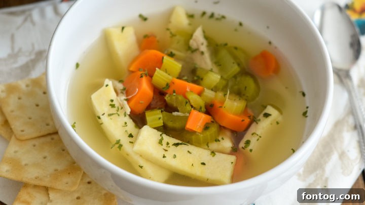 Ninja Foodi Chicken Noodle Soup (Gluten-Free)