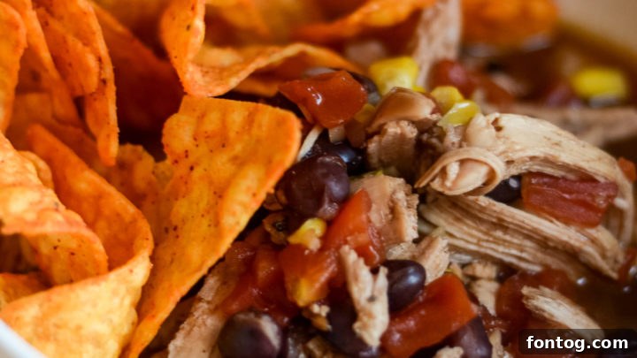 Ninja Foodi Chicken Taco Soup