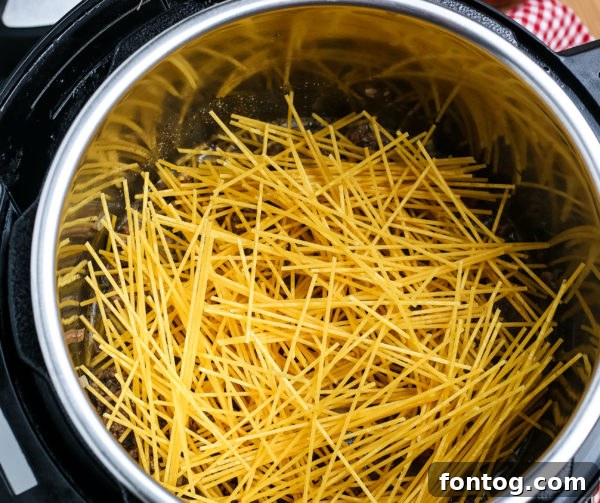 Ingredients for Easy Ninja Foodi Spaghetti