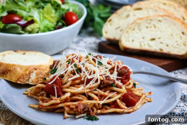 Gluten-Free Ninja Foodi Spaghetti Ready to Serve