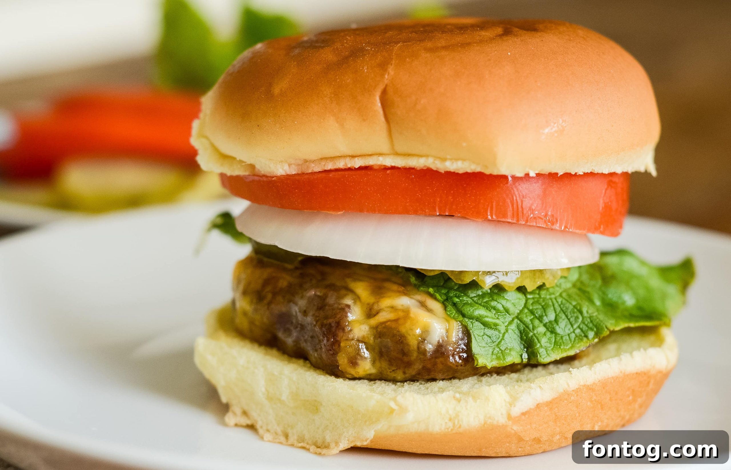 Air Fryer Cheeseburgers