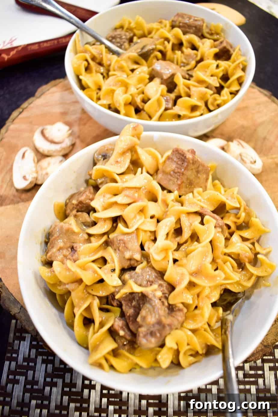 Beef Stroganoff- Ninja Foodi Recipe