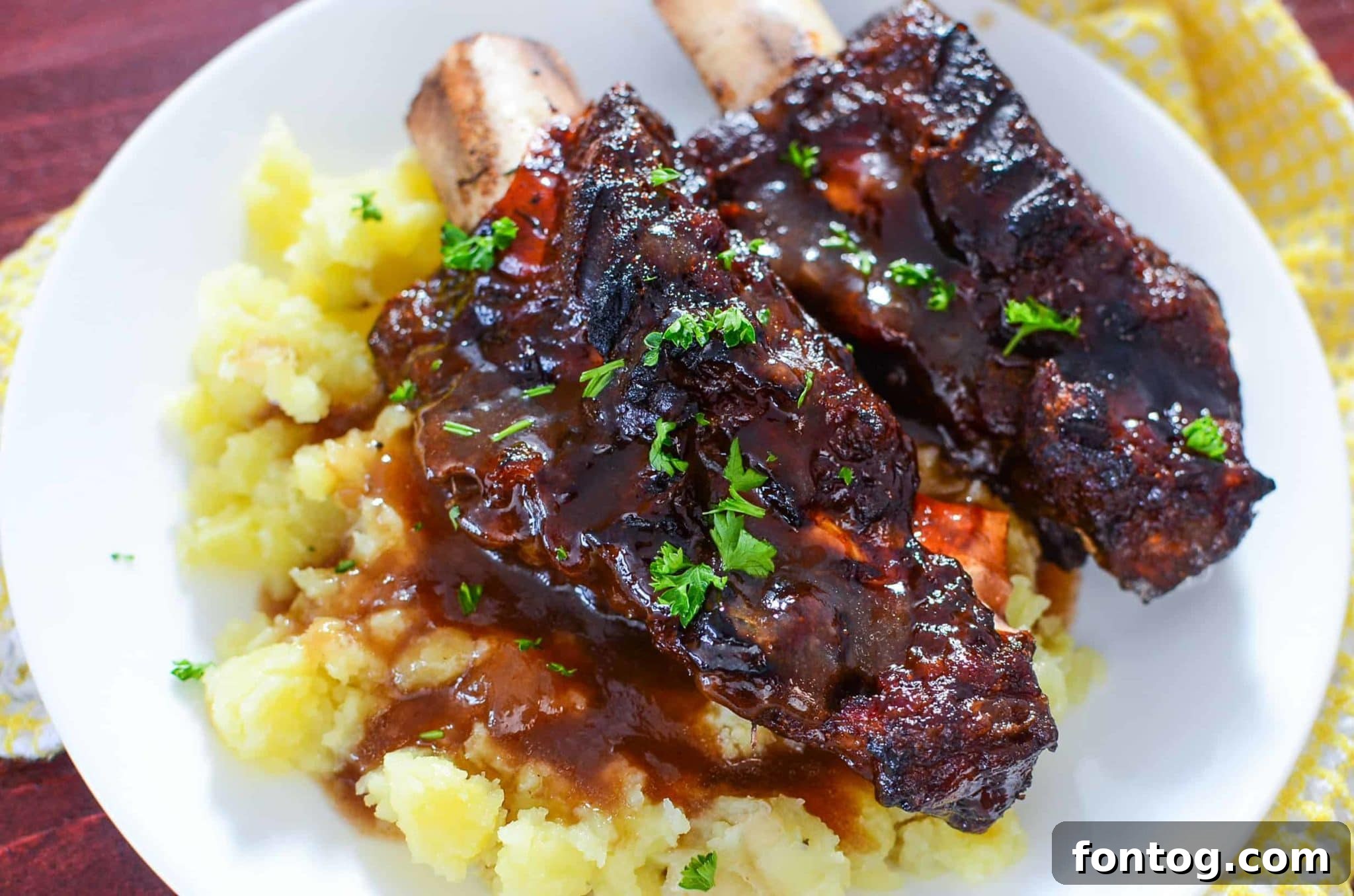 NINJA FOODI BBQ BEEF SHORT RIBS