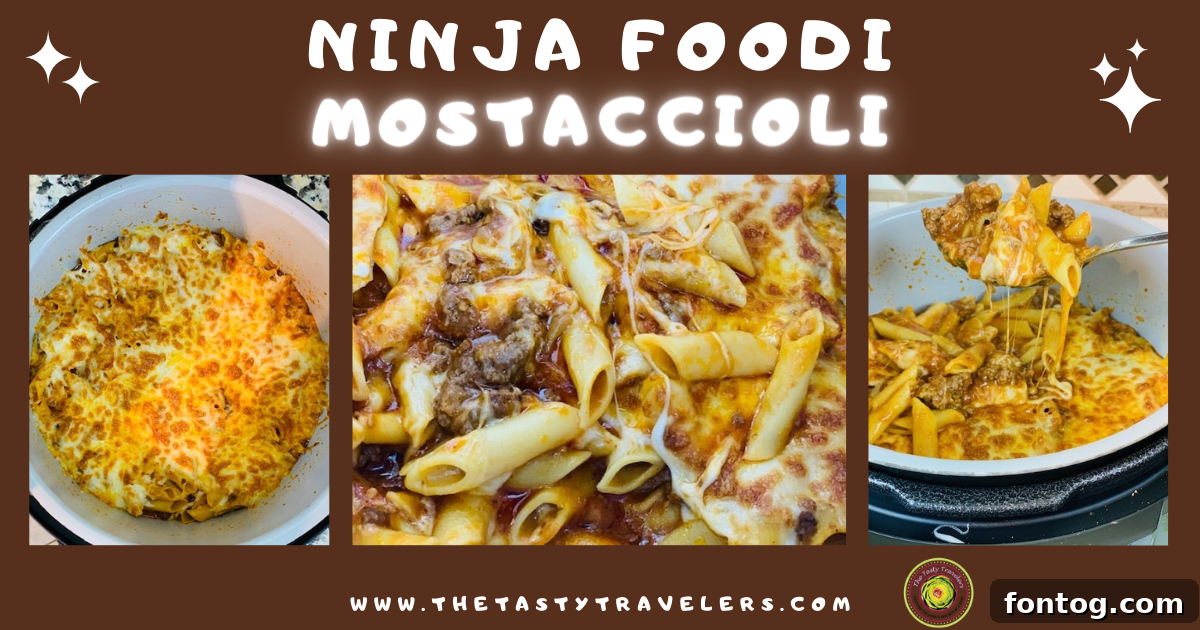 Ninja Foodi Mostaccioli