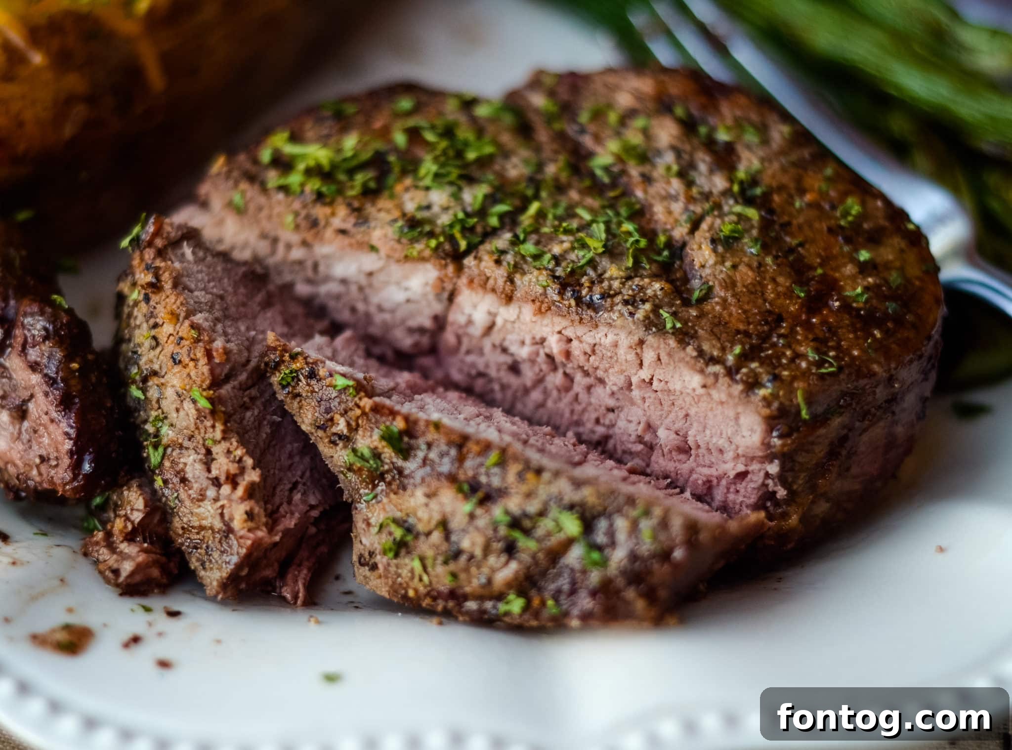 Ninja Foodi Grilled Filet Mignon