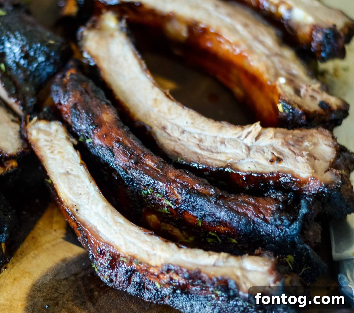 Ninja Foodi Grilled Baby Back Ribs