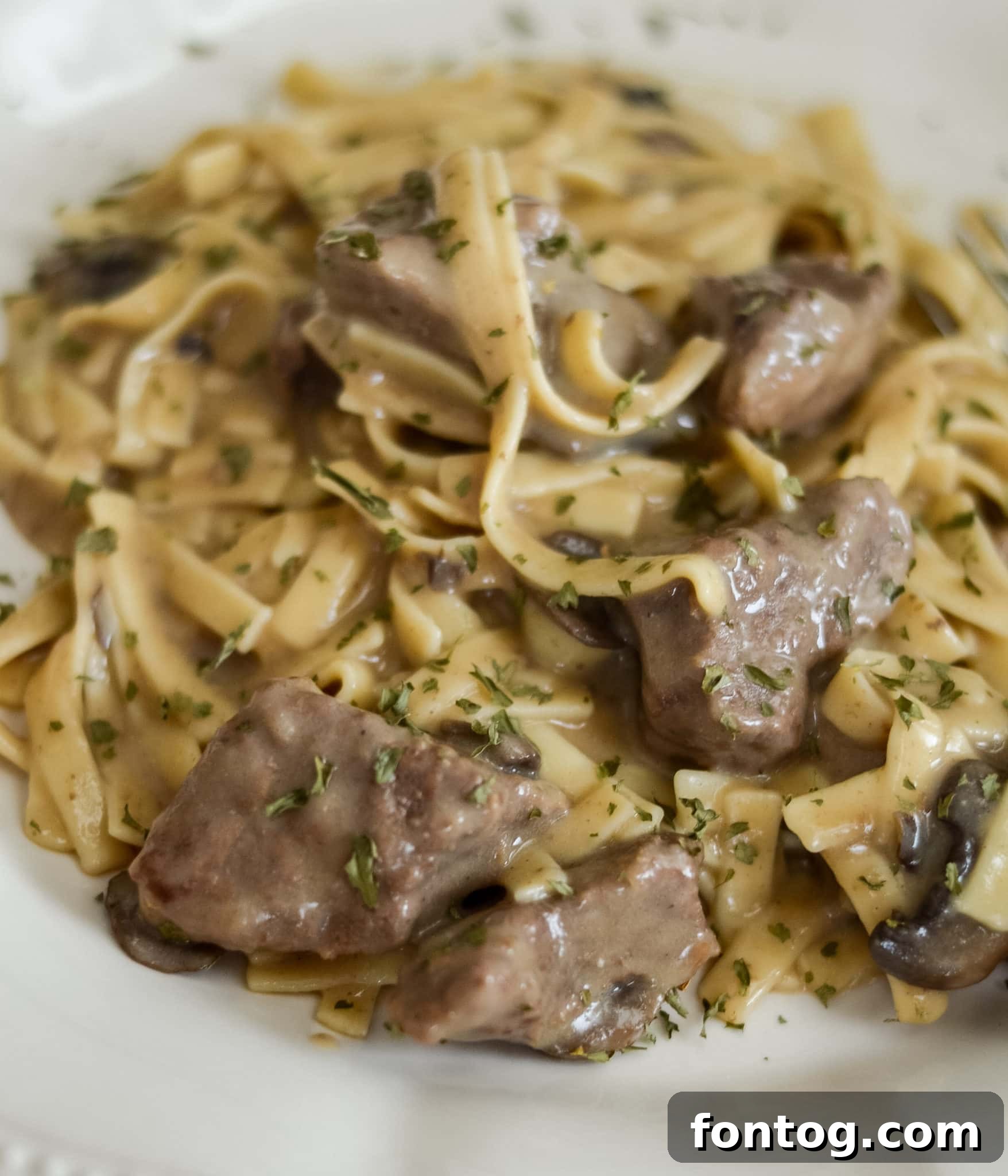 Ninja Foodi Beef Stroganoff (Gluten-Free)