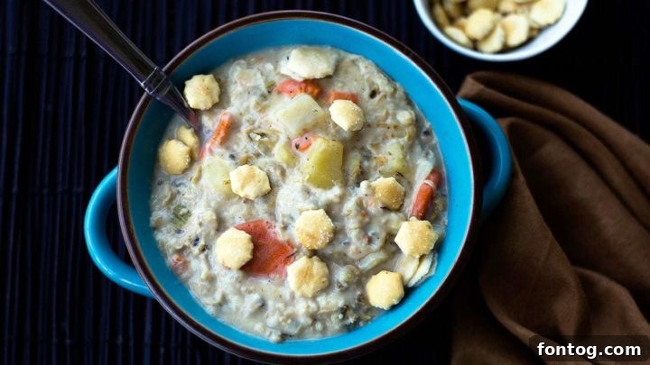 New England Clam Chowder ~ Ninja Foodi Recipe