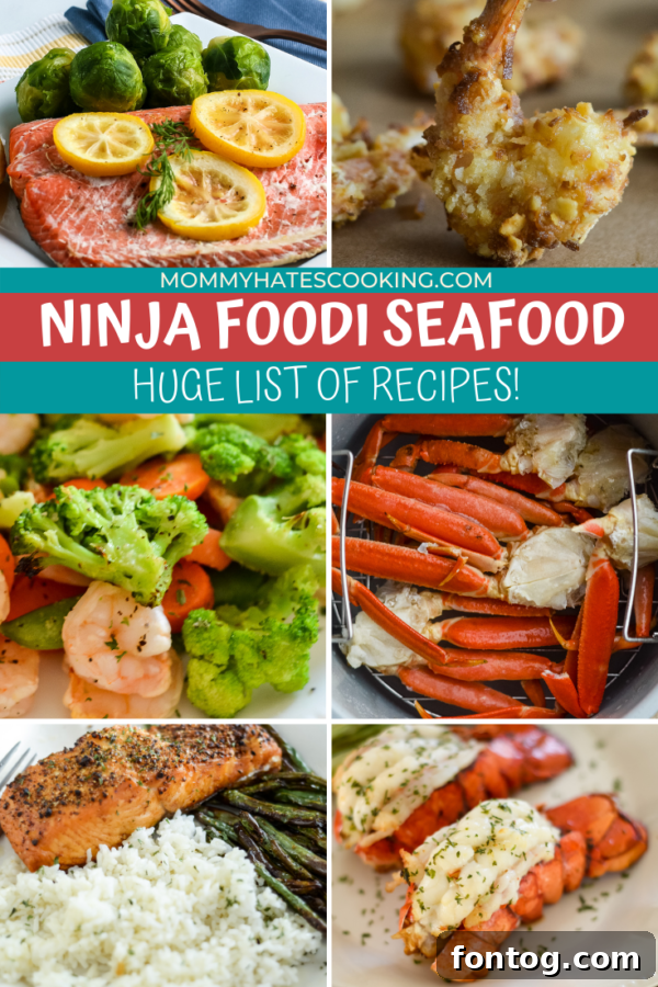 Effortless Ninja Foodi Seafood Delights 30 NINJA FOODI SEAFOOD RECIPES - A comprehensive collection for all seafood lovers.