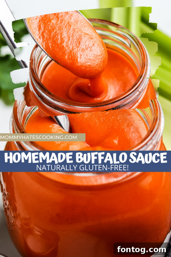 Effortless Zesty Gluten-Free Buffalo Sauce 8 Easy Buffalo Sauce (Gluten-Free) Pin