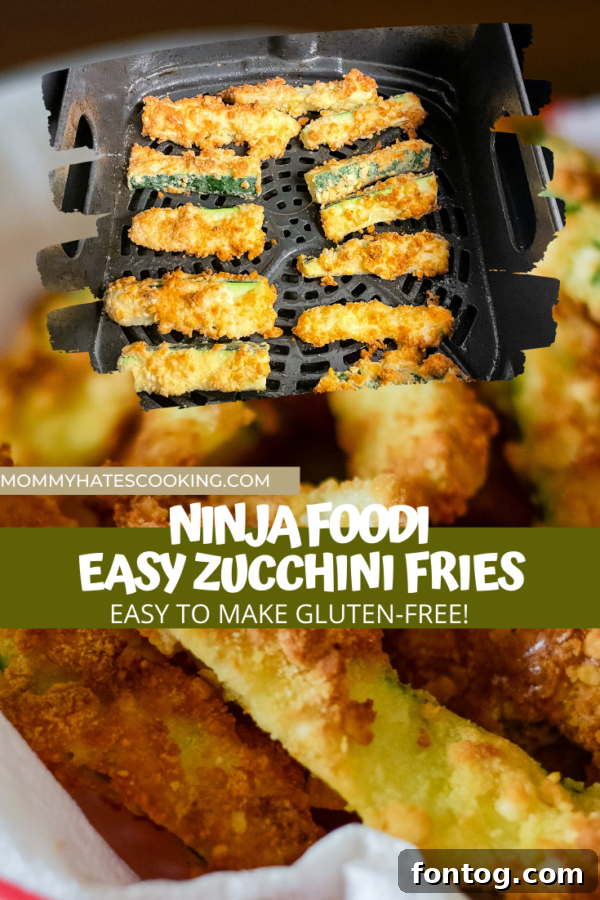 NINJA FOODI ZUCCHINI FRIES IMAGE
