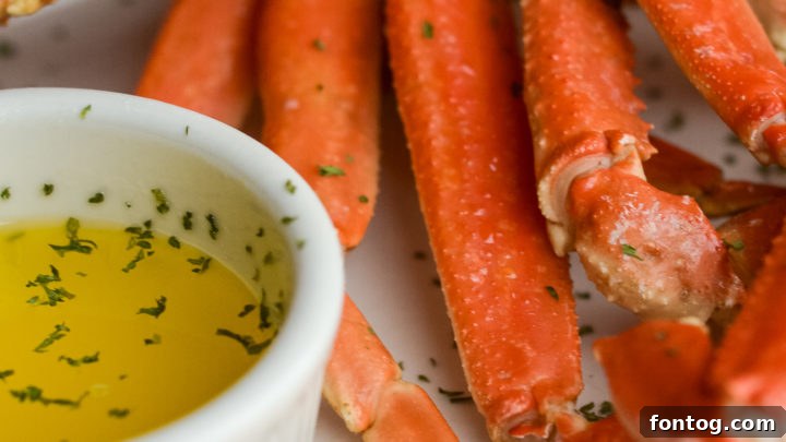 Succulent crab legs steamed to perfection in a Ninja Foodi, ready to be enjoyed.