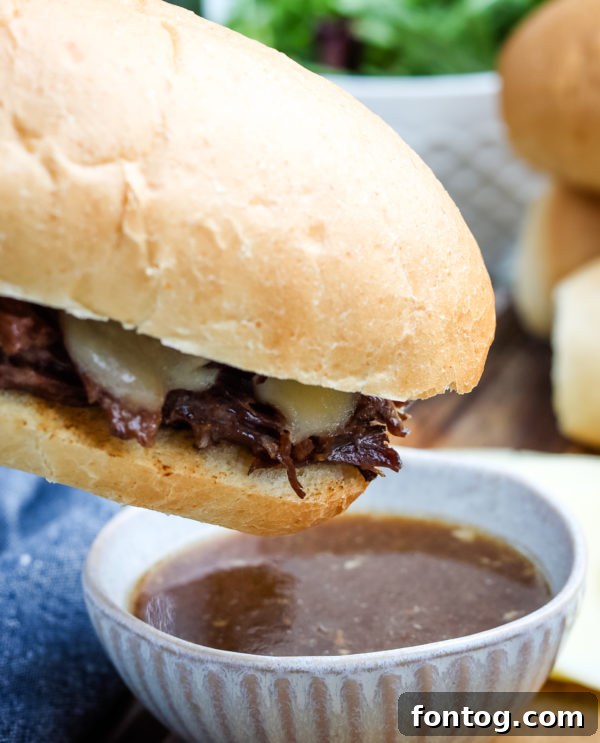 Your Weekly Meal Guide: April 18th Edition 2 Delicious French Dip Sandwich, a perfect meal for busy weeknights