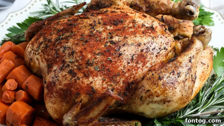 Wholesome Crockpot Whole Chicken, slow-cooked to perfection