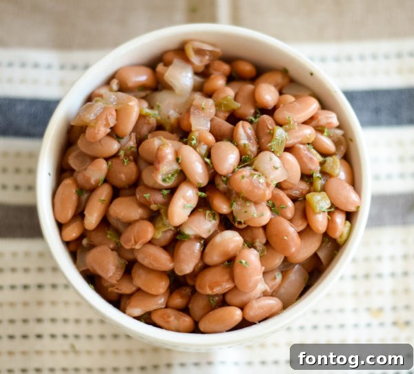 Ninja Foodi Speedy No-Soak Beans 6 Ninja Foodi Beans (No Soak Method) - Close Up