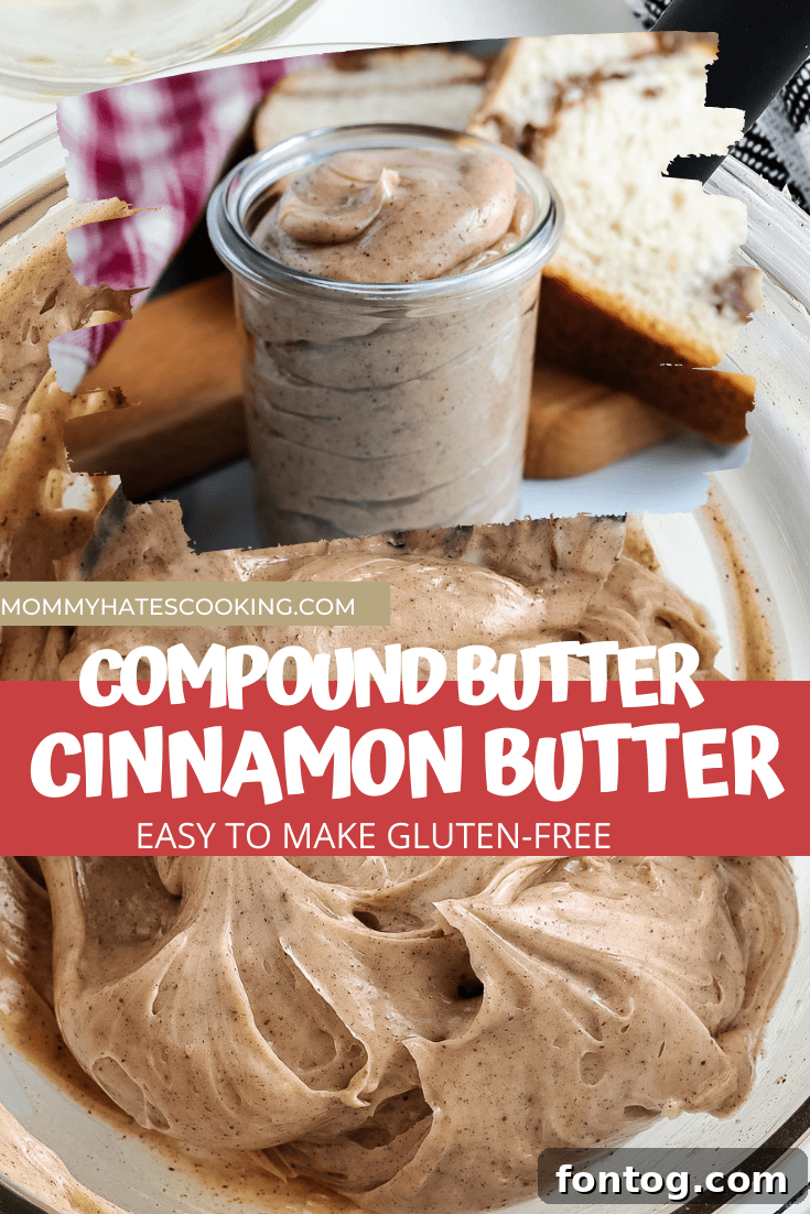 Cinnamon Honey Butter for Pinterest